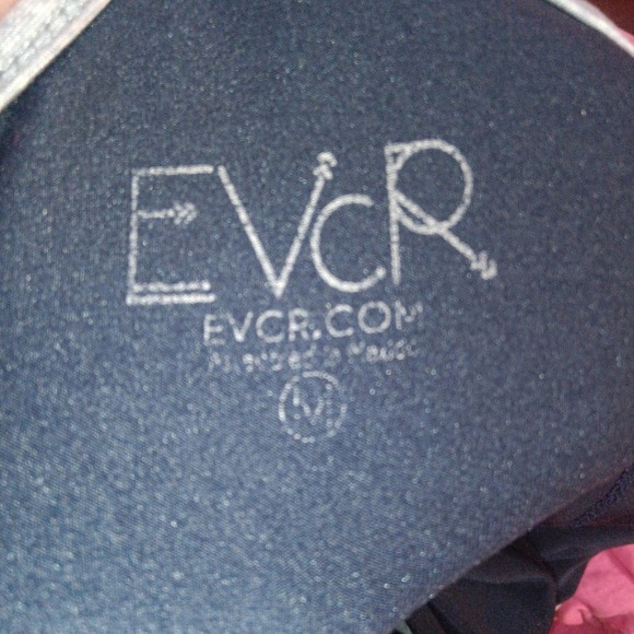 EVCR Athletic Dress Women's Medium Blue Gray Racerback Built In Shorts soft - Picture 11 of 11